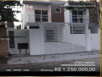Sobrado Geminado para Venda, em Florianpolis, bairro Campeche, 3 dormitrios, 3 banheiros, 2 sutes, 2 vagas