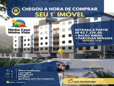 Apartamento para Venda, em Cambori, bairro Cedro, 2 dormitrios, 1 banheiro, 1 vaga