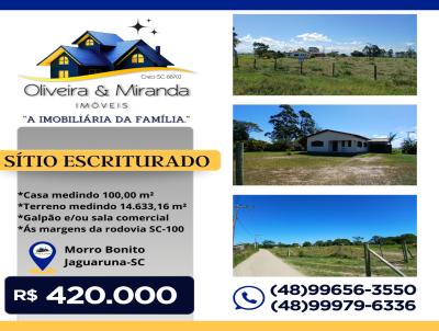 Stio / Chcara para Venda, em Jaguaruna, bairro MORRO BONITO, 2 dormitrios, 1 banheiro, 1 vaga