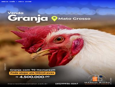 Granja para Venda, em Lucas do Rio Verde, bairro Rural