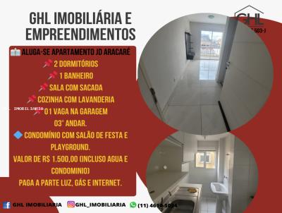 Apartamento para Locao, em Itaquaquecetuba, bairro Jardim Aracar, 2 dormitrios, 1 banheiro, 1 vaga