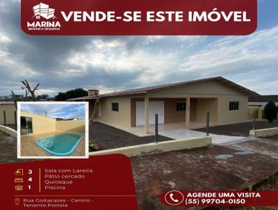 Casa para Venda, em Tenente Portela, bairro CENTRO, 4 dormitrios, 2 banheiros, 1 sute, 1 vaga