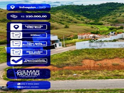 Lote para Venda, em Inhapim, bairro Loteamento Vila Real