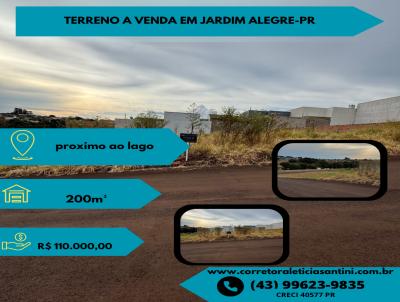 Terreno para Venda, em Jardim Alegre, bairro Jardim America II