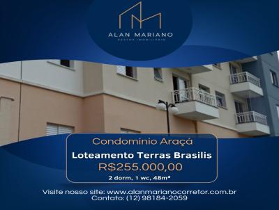 Apartamento para Venda, em So Jos dos Campos, bairro Loteamento Terra Brasilis, 2 dormitrios, 1 banheiro, 1 vaga