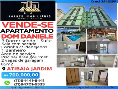 Apartamento para Venda, em Atibaia, bairro Atibaia Jardim, 3 dormitrios, 1 banheiro, 1 sute, 1 vaga