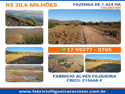 Fazenda para Venda, em , bairro Zona Rural