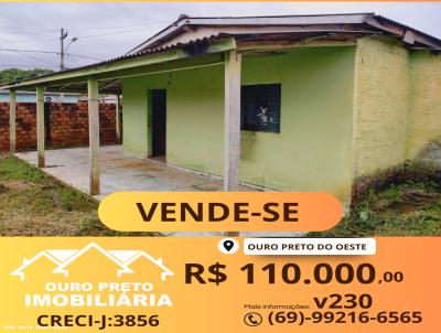 Casa para Venda, em Ouro Preto do Oeste, bairro Jardim Aeroporto 2, 2 dormitrios, 2 banheiros, 1 sute