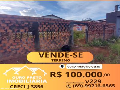 Terreno para Venda, em Ouro Preto do Oeste, bairro NOVO HORIZONTE