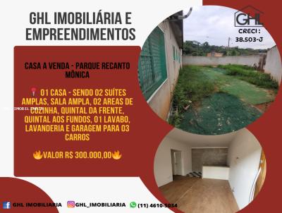 Casa para Venda, em Itaquaquecetuba, bairro Parque Recanto Mnica, 2 dormitrios, 2 banheiros, 2 sutes, 3 vagas