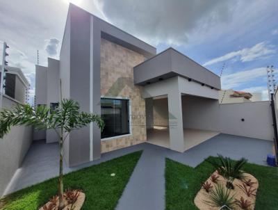 Casa Nova para Venda, em Nova Mutum, bairro Jardim Amrica II, 2 dormitrios, 1 banheiro, 1 sute, 2 vagas