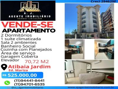 Apartamento para Venda, em Atibaia, bairro Atibaia Jardim, 2 dormitrios, 1 banheiro, 1 sute, 2 vagas