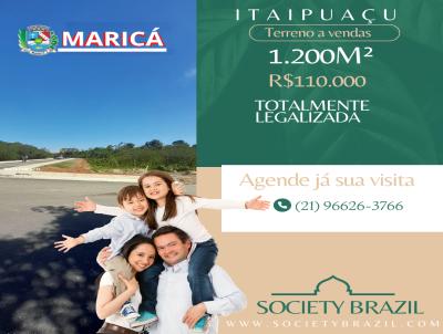Terreno para Venda, em Maric, bairro CHACARA DE INO ITAIPUAU