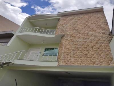 Sobrado para Locação, em Santo André, bairro Vila Assunção, 3 dormitórios, 4 banheiros, 3 suítes, 7 vagas