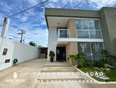 Casa em Condomnio para Locao, em Camaari, bairro Alphaville (Abrantes), 3 dormitrios, 3 banheiros, 1 sute, 2 vagas
