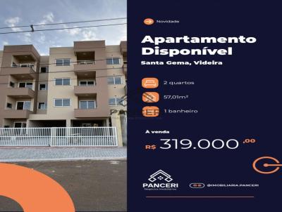 Apartamento para Venda, em Videira, bairro Santa Gema, 2 dormitrios, 1 banheiro, 1 vaga