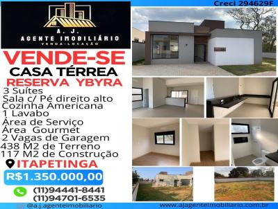 Casa Trrea para Venda, em Atibaia, bairro Itapetinga, 1 banheiro, 3 sutes, 2 vagas