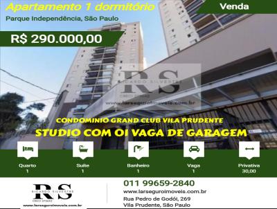 Apartamento 1 dormitrio para Venda, em So Paulo, bairro Parque Independncia, 1 dormitrio, 1 banheiro, 1 sute, 1 vaga