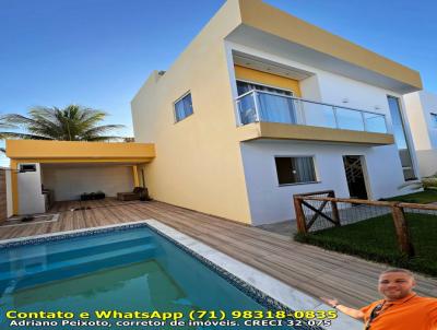 Casa para Venda, em , bairro Arembepe (Abrantes), 3 dormitrios, 4 banheiros, 5 vagas
