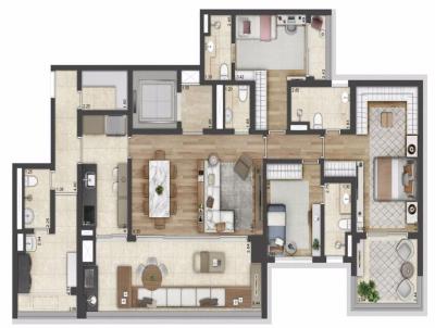 Apartamento para Venda, em So Paulo, bairro Perdizes