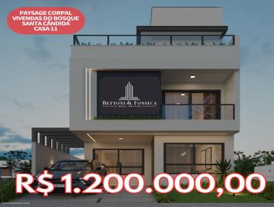 Casa em Condomínio para Venda, em Curitiba, bairro Santa Cândida, 3 dormitórios, 5 banheiros, 3 suítes, 2 vagas