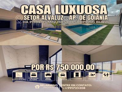 Casa para Venda, em , bairro rea Rural de Trindade, 3 dormitrios, 2 banheiros, 1 sute, 1 vaga