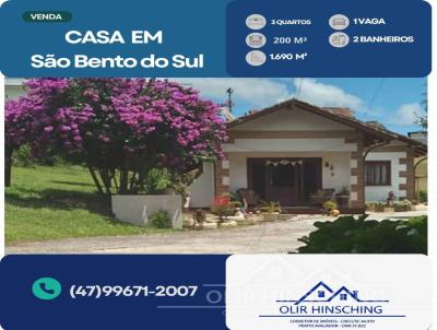 Casa para Venda, em São Bento do Sul, bairro Brasilia, 3 dormitórios, 2 banheiros, 1 vaga