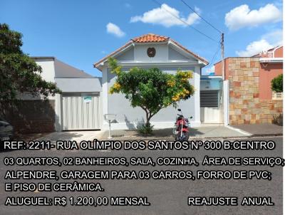Casa para Locao, em Araguari, bairro CENTRO