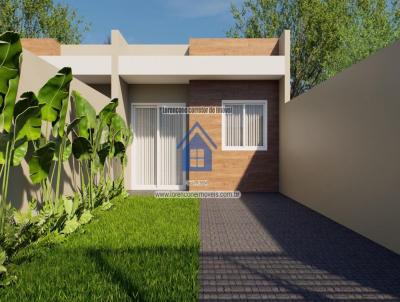 Casas Financiáveis para Venda, em Pontal do Paraná, bairro Canoas, 2 dormitórios, 1 banheiro, 1 suíte, 1 vaga