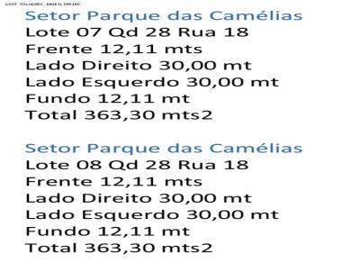 Terreno para Venda, em Goianira, bairro Parque das Camlias