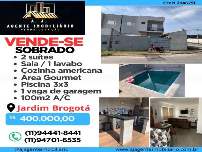 Sobrado para Venda, em Atibaia, bairro Jardim Brogot, 2 sutes, 1 vaga