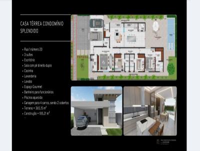Casa em Condomnio para Venda, em Uberlndia, bairro Condomnio Splendido, 3 dormitrios, 5 banheiros, 3 sutes, 4 vagas