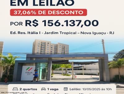 Leilão Extrajudicial para Venda, em Nova Iguaçu, bairro Jardim Tropical, 2 dormitórios, 1 banheiro, 1 suíte, 1 vaga