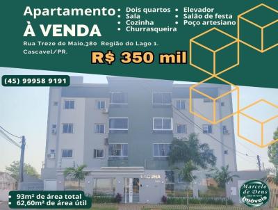 Apartamento para Venda, em Cascavel, bairro Regio do Lago, 2 dormitrios, 1 banheiro, 1 vaga