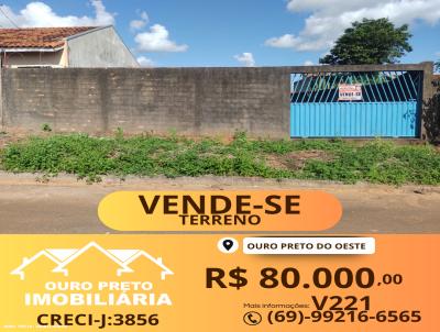 Terreno para Venda, em Ouro Preto do Oeste, bairro PARK AMAZONAS