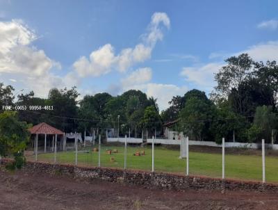 Chácara para Venda, em Cuiabá, bairro 3.150 m2, chácara, 02 casas, piscina, barracão aberto, campo de futebol, chalé, 5 km do trevo do Lagarto, Várzea Grande-