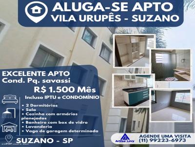 Apartamento para Locação, em Suzano, bairro Vila Urupes, 2 dormitórios, 1 banheiro, 1 vaga