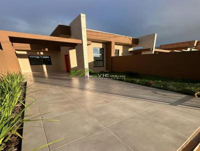 Casa para Venda, em Ponta Grossa, bairro Uvaranas, 3 dormitrios, 1 banheiro, 2 vagas