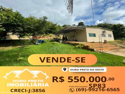 Chcara para Venda, em Ouro Preto do Oeste, bairro , 3 dormitrios, 1 banheiro