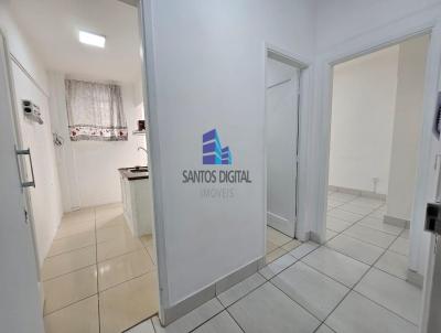 Apartamento para Locao, em Santos, bairro Pompia, 1 dormitrio, 1 banheiro, 1 vaga