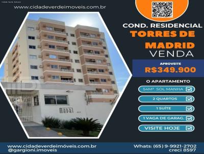 Apartamento para Venda, em Cuiab, bairro Despraiado, 2 dormitrios, 2 banheiros, 1 sute, 1 vaga