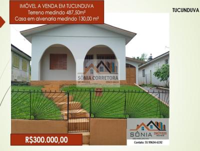 Casa para Venda, em Tucunduva, bairro Centro, 3 dormitrios, 1 banheiro, 1 vaga