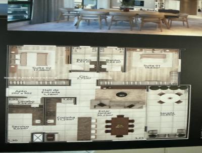 Apartamento para Venda, em , bairro Goias, 2 dormitrios, 3 banheiros, 2 sutes, 1 vaga