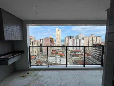 Apartamento para Venda, em Praia Grande, bairro Aviação, 2 dormitórios, 3 banheiros, 2 suítes, 1 vaga