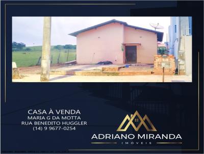 Casa para Venda, em Piraju, bairro Residencial Maria Gonçalves da Motta, 2 dormitórios, 1 banheiro