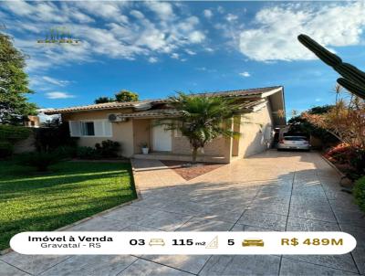 Casa para Venda, em Gravata, bairro Bom Sucesso, 3 dormitrios, 1 banheiro, 5 vagas