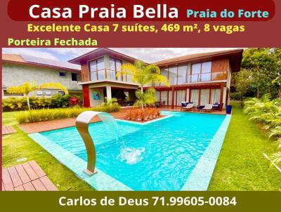 Casa em Condomnio para Venda, em Mata de So Joo, bairro Praia do Forte, 7 dormitrios, 7 banheiros, 7 sutes, 8 vagas