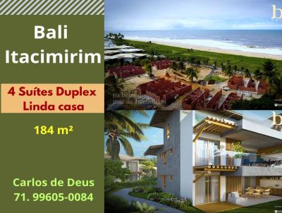 Casa em Condomnio para Venda, em Mata de So Joo, bairro Itacimirim, 4 dormitrios, 4 banheiros, 4 sutes, 4 vagas