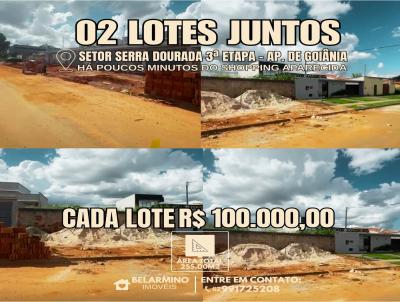 Lote para Venda, em Aparecida de Goinia, bairro Setor Serra Dourada - 3 Etapa