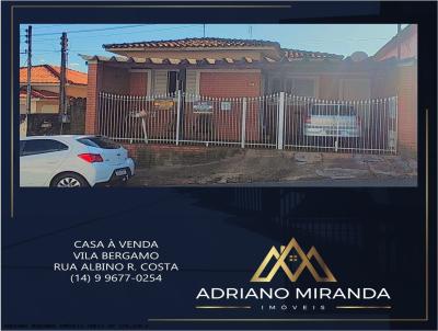 Casa para Venda, em Piraju, bairro Vila Bergamo, 2 banheiros, 1 vaga